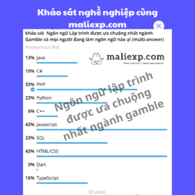 Ngôn ngữ lập trình phổ biến ở Philippines